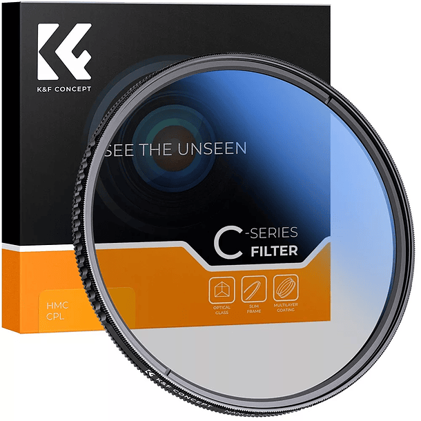 Filtro CPL Circular 72mm K&F Concept – De Cámaras Panamá