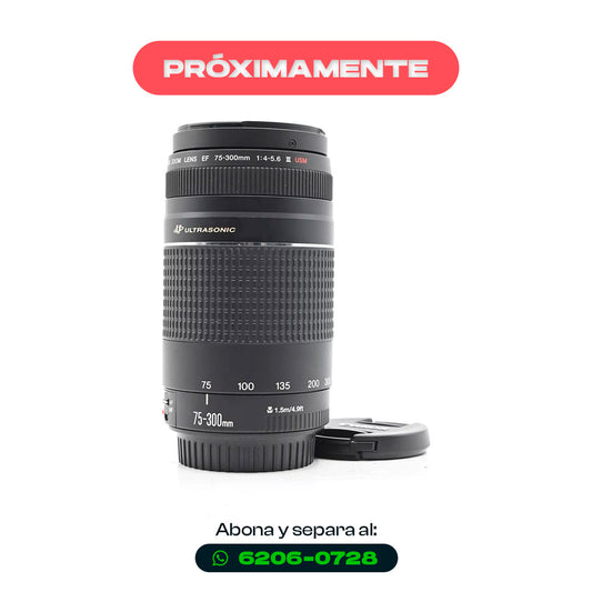 Canon EF 75-300mm F4-5.6 III USM