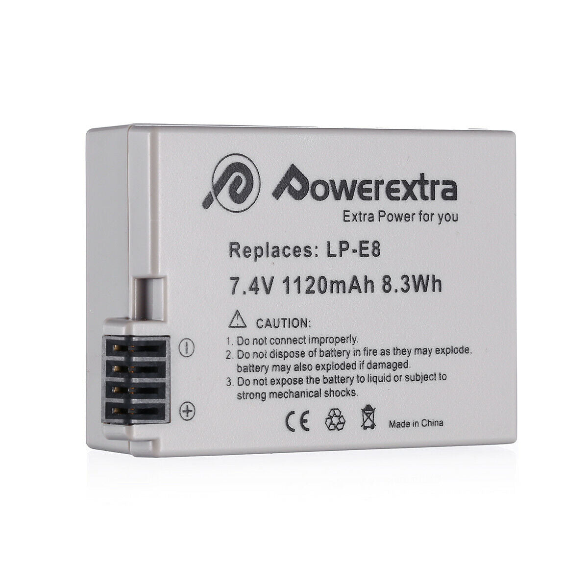 Batería LP-E8 Powerextra para Canon