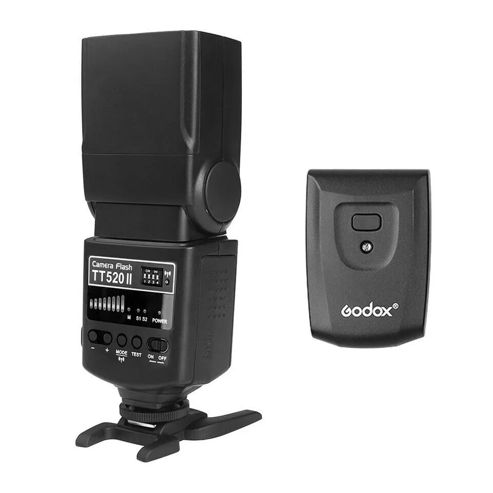 Godox TT520 II Flash de cámara con transmisor